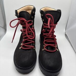 Ann Taylor Loft Hiking Boots, Black, Size 9, Waterproof